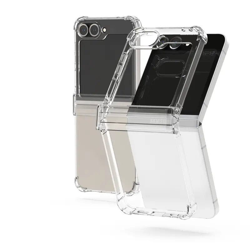 COQUE POUR SAMSUNG GALAXY Z FLIP 6 HEYCASE DEFENDER TRANSPARENT