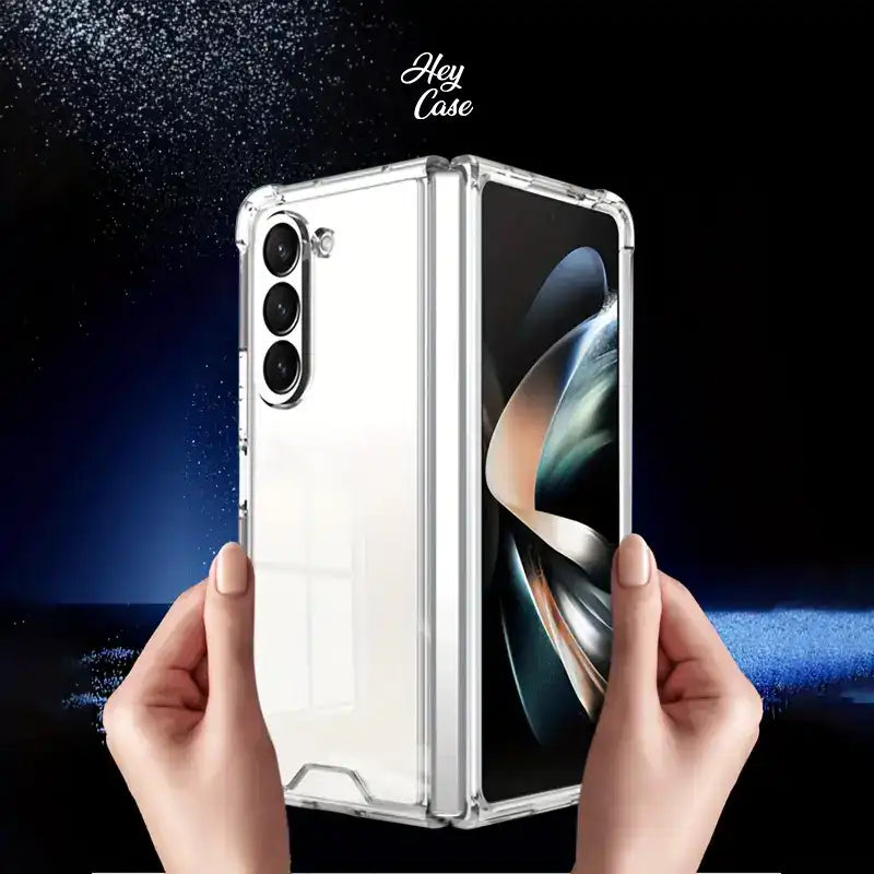 COQUE POUR SAMSUNG GALAXY Z FOLD 6 HEYCASE DEFENDER TRANSPARENT