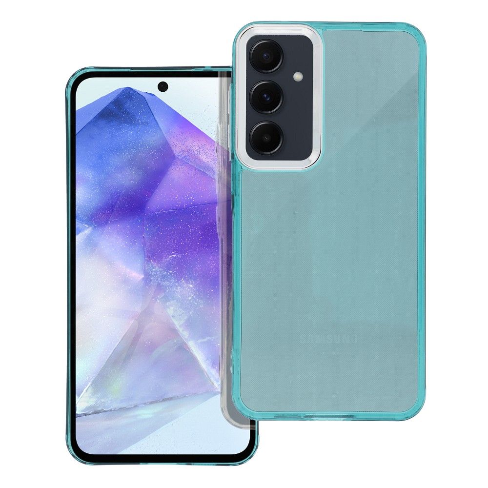 COQUE POUR SAMSUNG GALAXY A55 5G HEYCASE JOAILLERIE VERTE