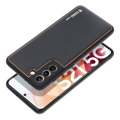 COUVERCLE EN CUIR POUR SAMSUNG GALAXY A25 5G HEYCASE NOIR