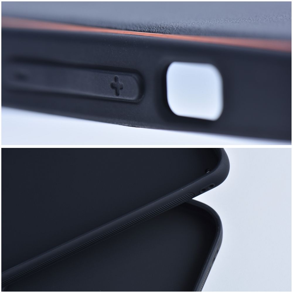 COUVERCLE EN CUIR POUR SAMSUNG GALAXY A25 5G HEYCASE NOIR