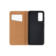 COUVERTURE DE LIVRE POUR SAMSUNG GALAXY A15 5G HEYCASE PORTEFEUILLE EN CUIR CLARET