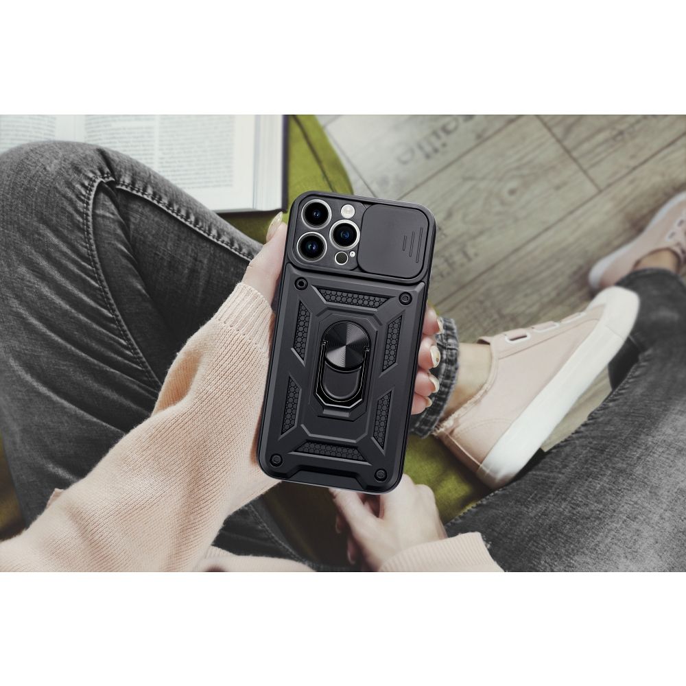 COQUE POUR SAMSUNG GALAXY A15 5G HEYCASE CAMSHIELD NOIRE