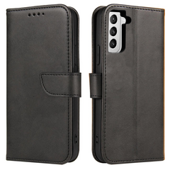 COUVERTURE DE LIVRE POUR SAMSUNG GALAXY S24+ PLUS HEYCASE MAGNET WALLET NOIRE