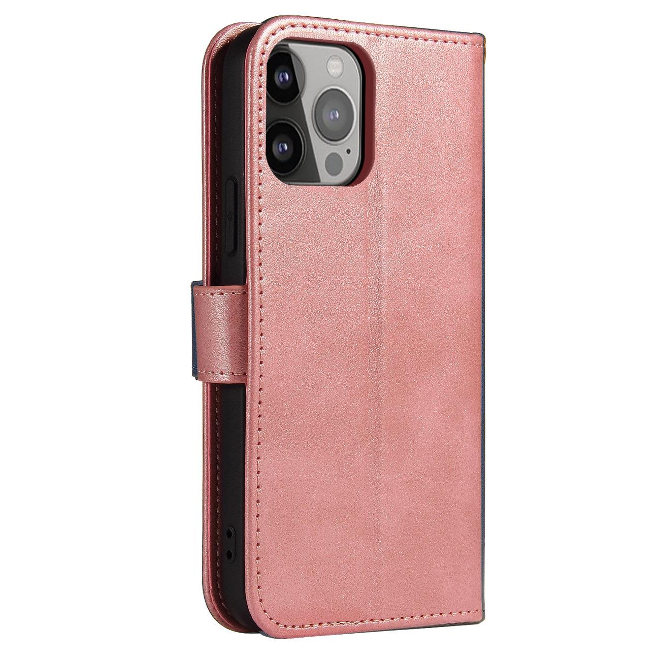 COUVERTURE DE LIVRE POUR SAMSUNG GALAXY S24 HEYCASE MAGNET WALLET ROSE