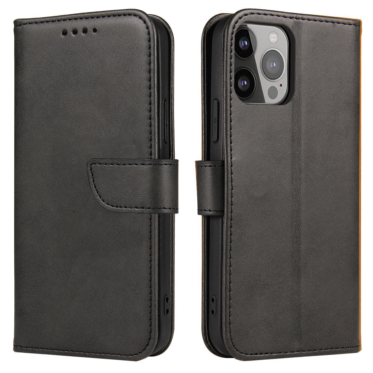 COUVERTURE DE LIVRE POUR SAMSUNG GALAXY S24 ULTRA HEYCASE MAGNET WALLET NOIRE