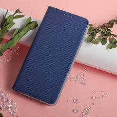 COUVERTURE DE LIVRE POUR HONOR 200 LITE 5G (GLOBAL) HEYCASE MAGNETO WALLET BLEU MARINE