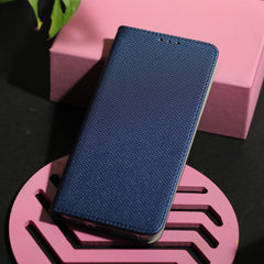 COUVERTURE DE LIVRE POUR HONOR 200 LITE 5G (GLOBAL) HEYCASE MAGNETO WALLET BLEU MARINE