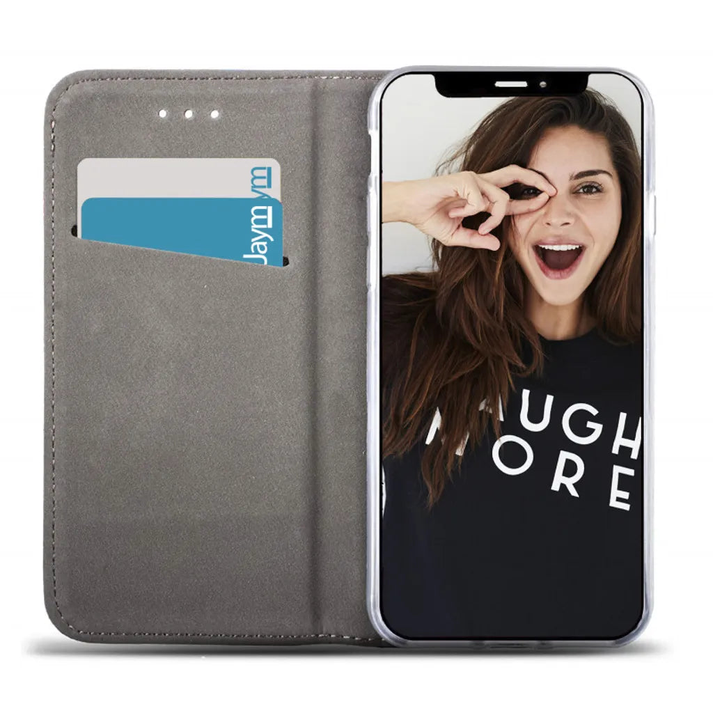 COUVERTURE DE LIVRE POUR HONOR 200 LITE 5G (GLOBAL) HEYCASE MAGNETO WALLET BLEU MARINE