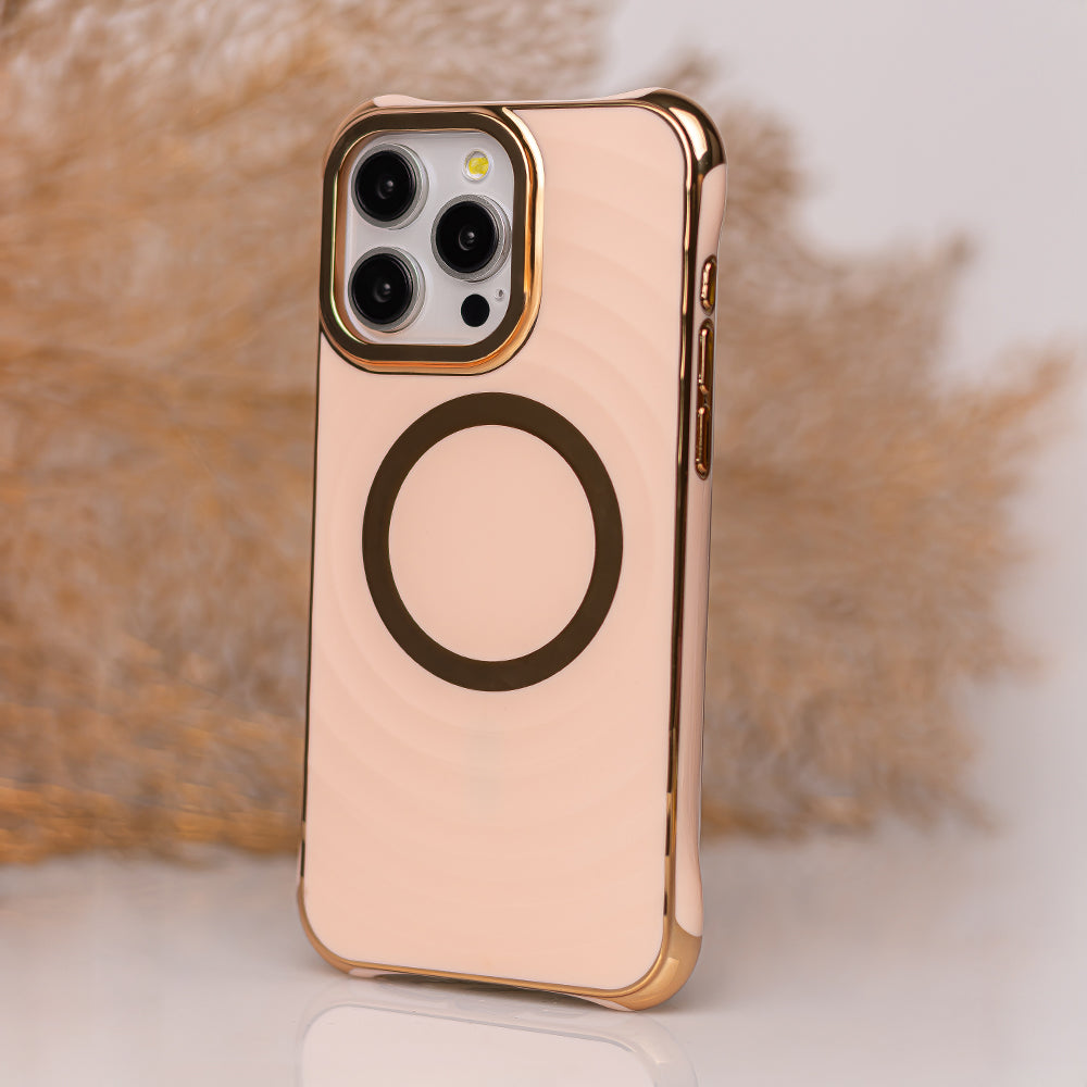 COQUE POUR IPHONE 13 / 14 MAGSAFE HEYCASE GLAM PINK