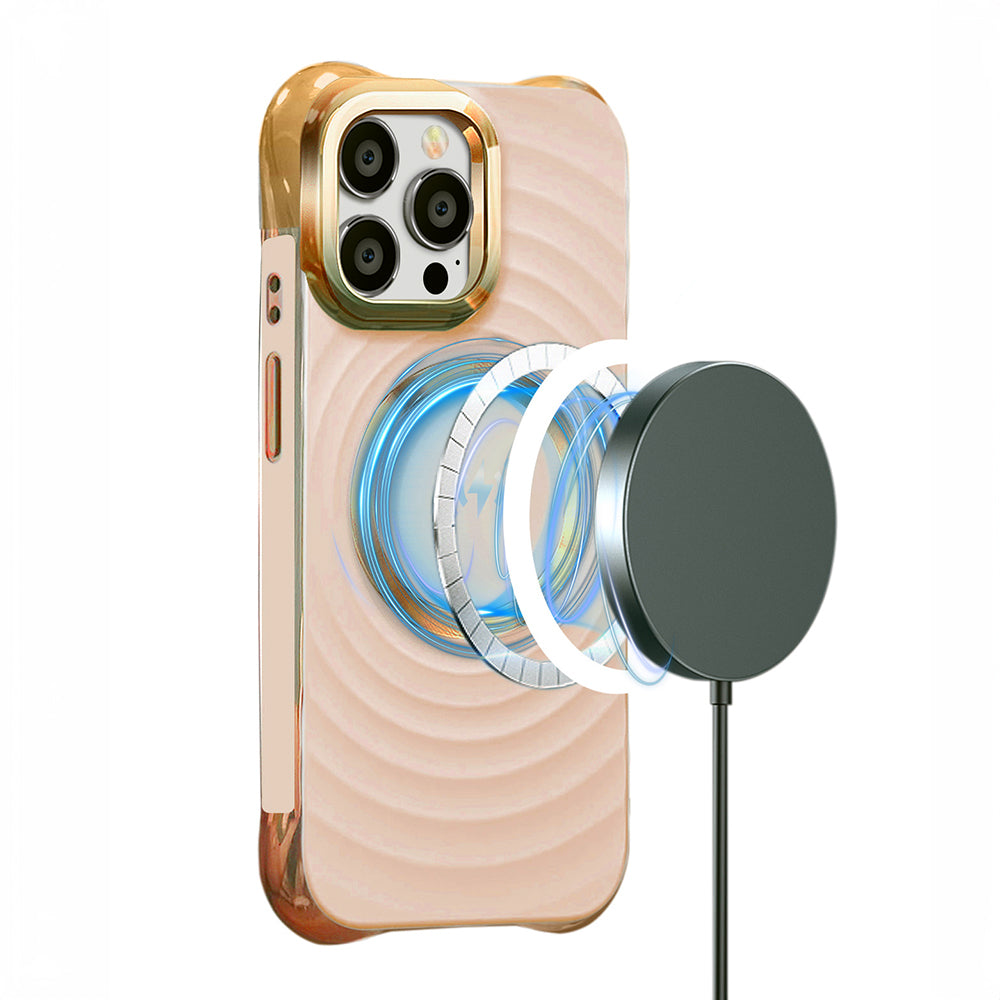 COQUE POUR IPHONE 13 / 14 MAGSAFE HEYCASE GLAM PINK
