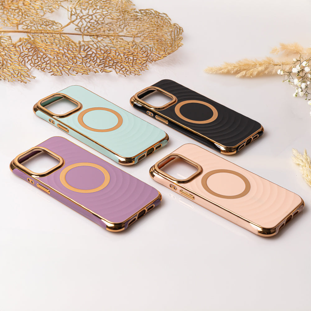COQUE POUR IPHONE 13 / 14 MAGSAFE HEYCASE GLAM MINT