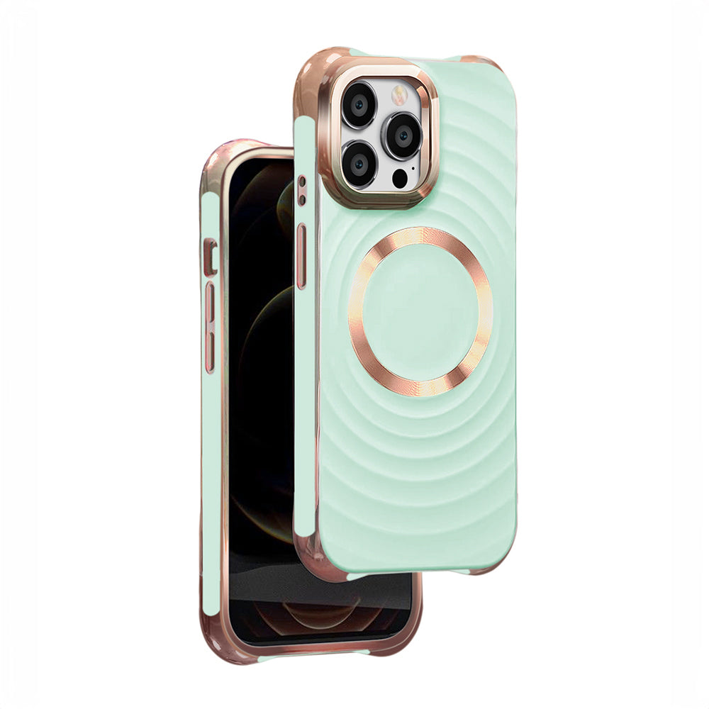 COQUE POUR IPHONE 13 / 14 MAGSAFE HEYCASE GLAM MINT