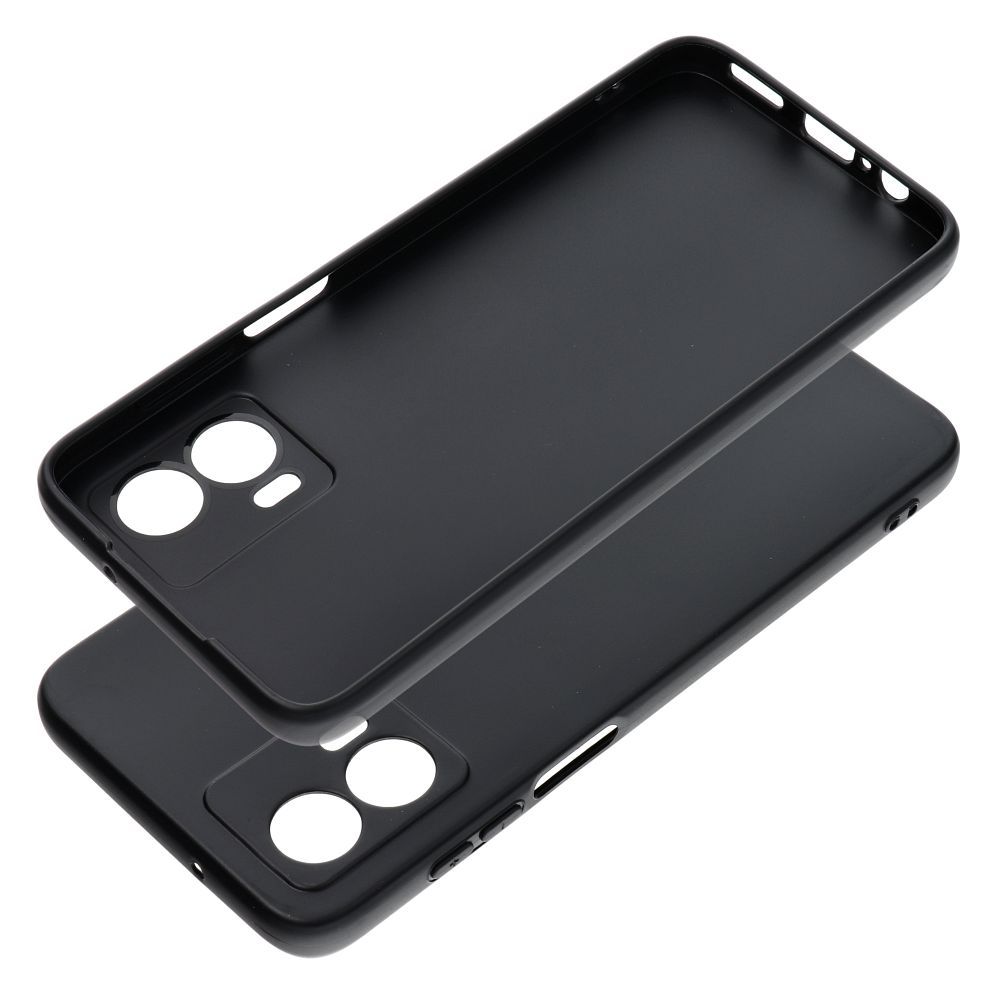 COUVERCLE POUR MOTOROLA G53 HEYCASE NOIR MAT