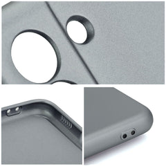 COUVERCLE POUR SAMSUNG GALAXY A15 HEYCASE GRIS MÉTALLIQUE