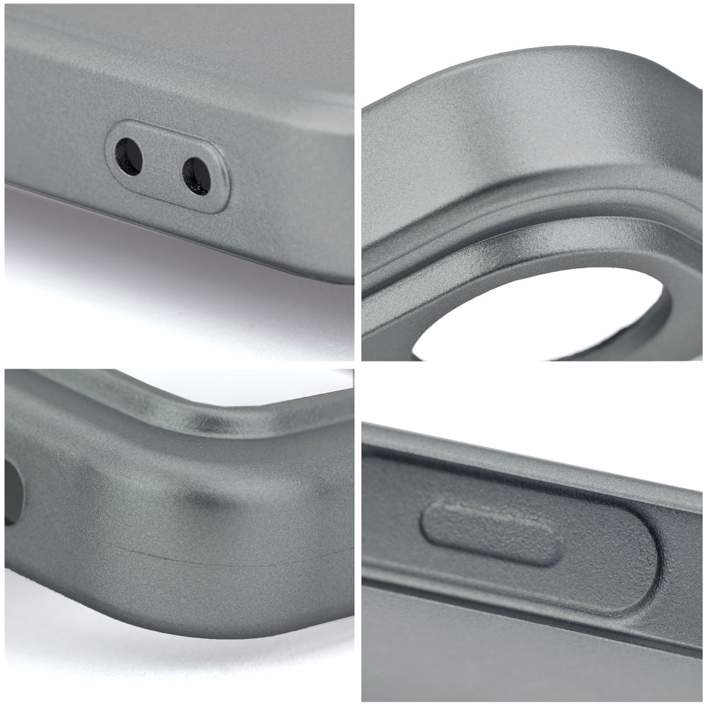 COUVERCLE POUR SAMSUNG GALAXY A15 HEYCASE GRIS MÉTALLIQUE