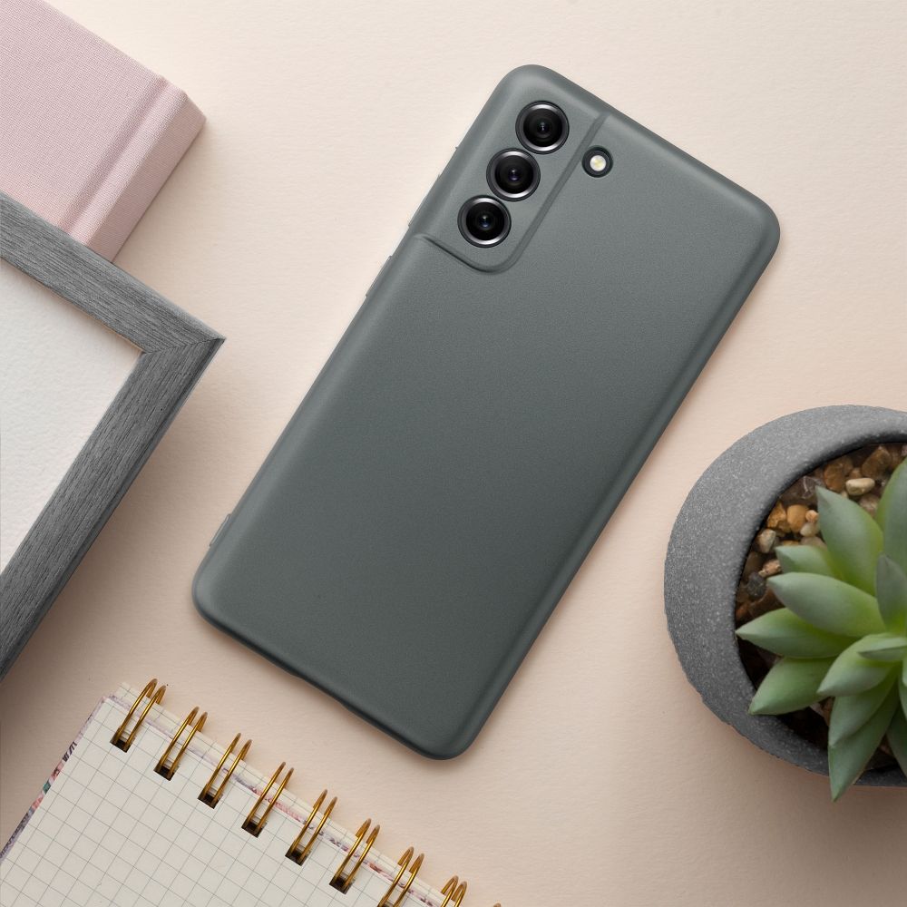 COUVERCLE POUR SAMSUNG GALAXY A15 HEYCASE GRIS MÉTALLIQUE
