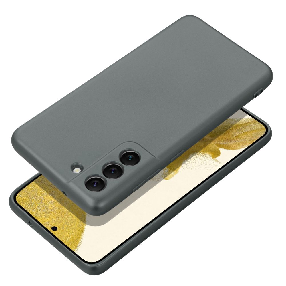 COUVERCLE POUR SAMSUNG GALAXY A15 HEYCASE GRIS MÉTALLIQUE
