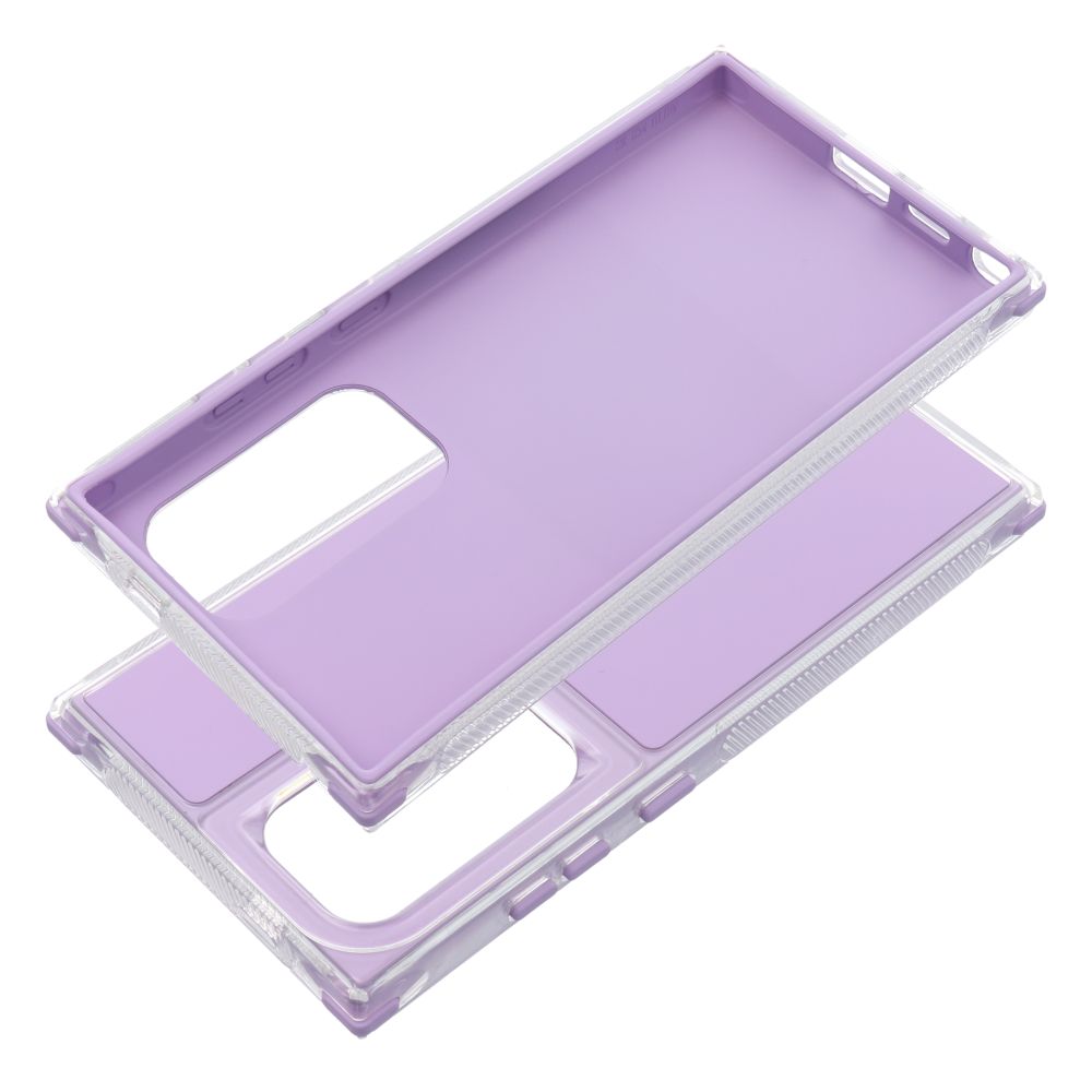 COUVERCLE POUR SAMSUNG GALAXY A55 5G HEYCASE RAINBOW LIGHT VIOLET