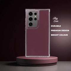 COUVERCLE POUR SAMSUNG GALAXY A55 5G HEYCASE RAINBOW LIGHT VIOLET