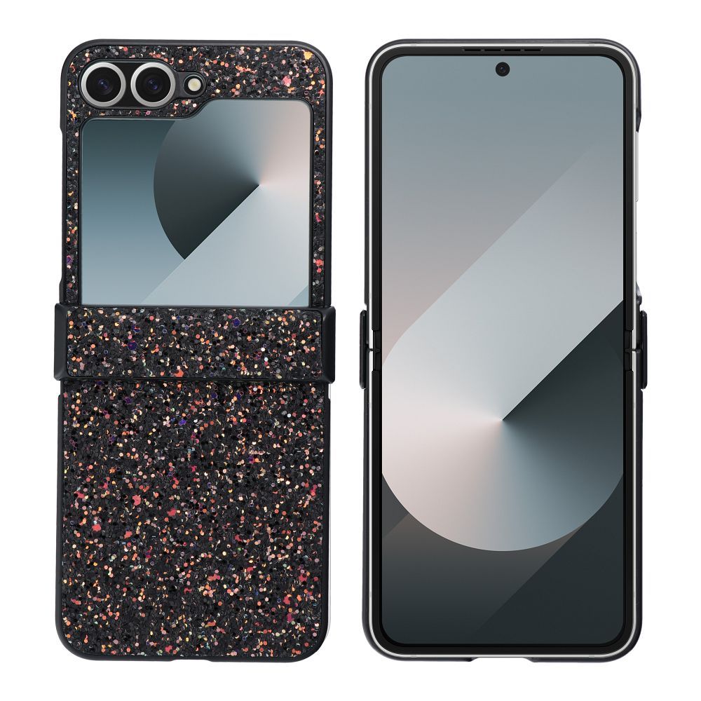 COQUE POUR SAMSUNG GALAXY Z FLIP 6 HEYCASE SHINING ICON NOIR