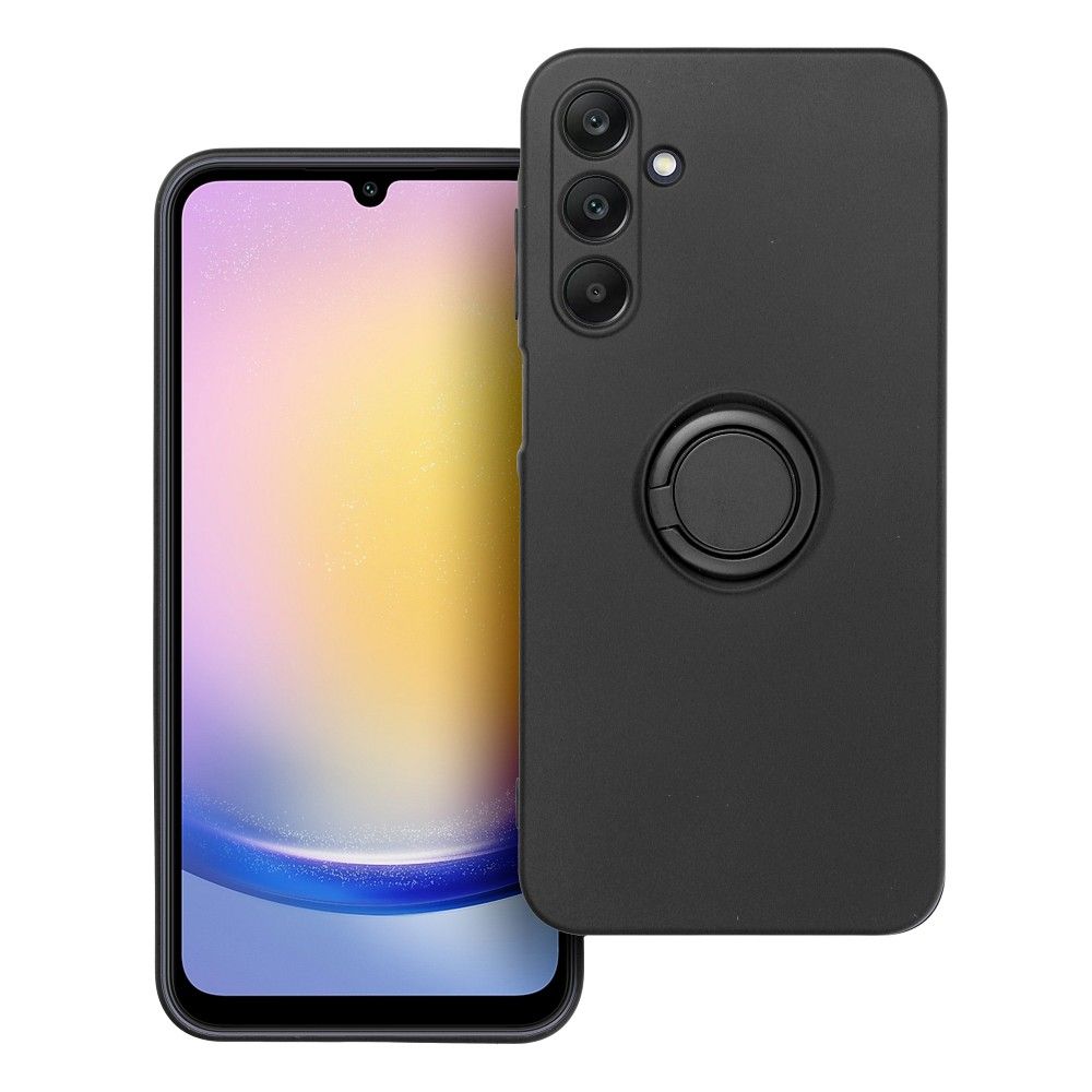 COQUE POUR SAMSUNG GALAXY A25 5G HEYCASE EN SILICONE ROND NOIR