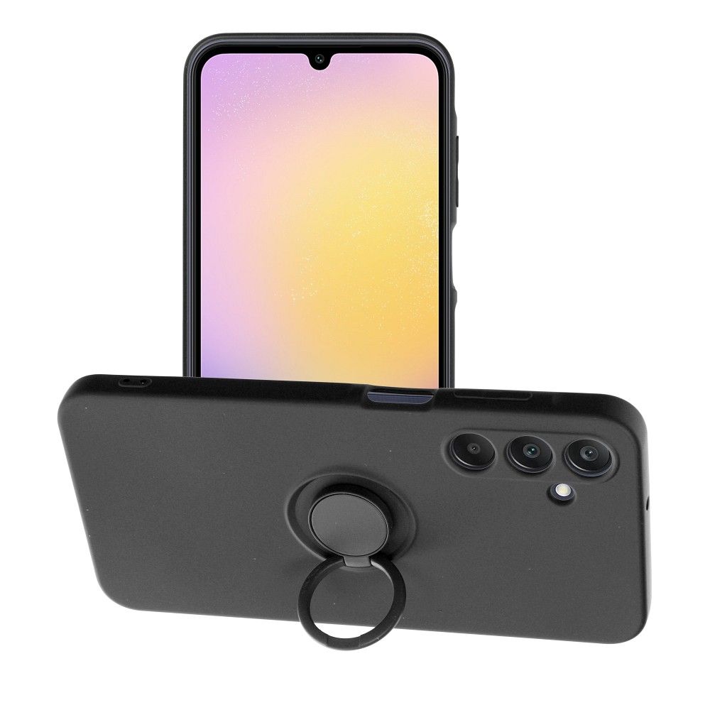 COQUE POUR SAMSUNG GALAXY A25 5G HEYCASE EN SILICONE ROND NOIR