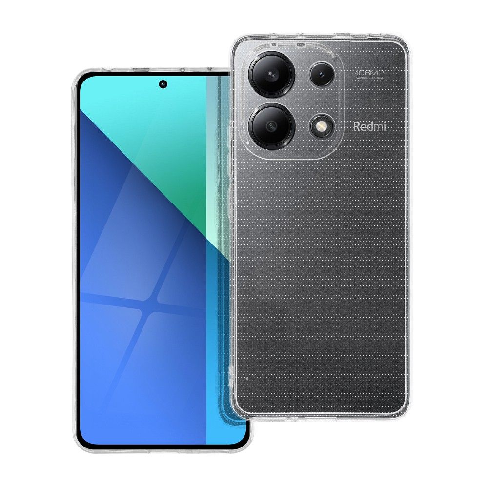 COQUE POUR XIAOMI REDMI NOTE 13 4G HEYCASE SLIM 2MM TRANSPARENT