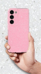 COUVERCLE BRILLANT POUR SAMSUNG GALAXY A05S HEYCASE SLIM BLINK PINK