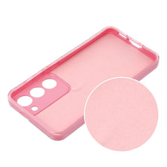 COUVERCLE BRILLANT POUR SAMSUNG GALAXY A05S HEYCASE SLIM BLINK PINK