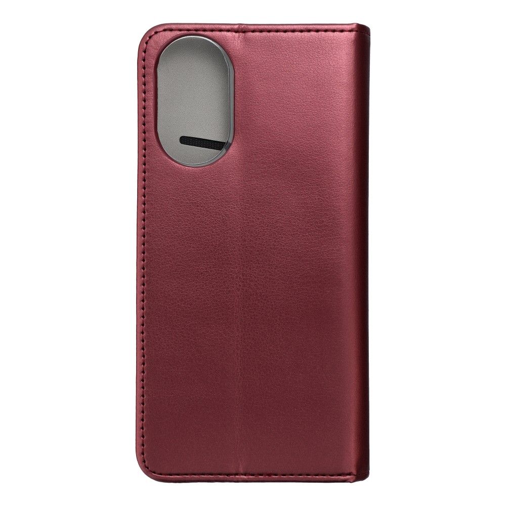 COUVERTURE DE LIVRE POUR REALME C67 HEYCASE SMART MAGNETO BOOK BURGUNDY