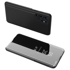 COUVERTURE DE LIVRE POUR SAMSUNG GALAXY A05S HEYCASE SMART VIEW "2" NOIR