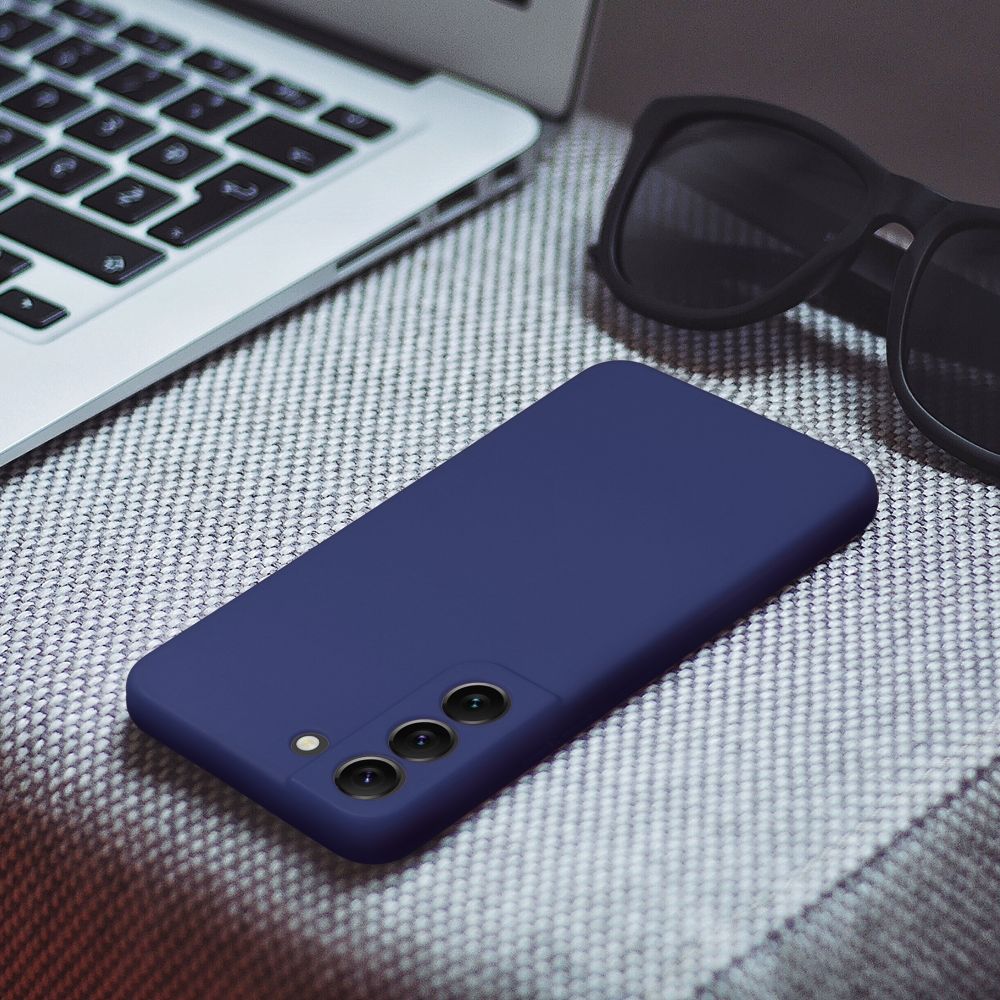 COUVERCLE POUR SAMSUNG GALAXY A25 5G HEYCASE SOUPLE BLEU FONCÉ