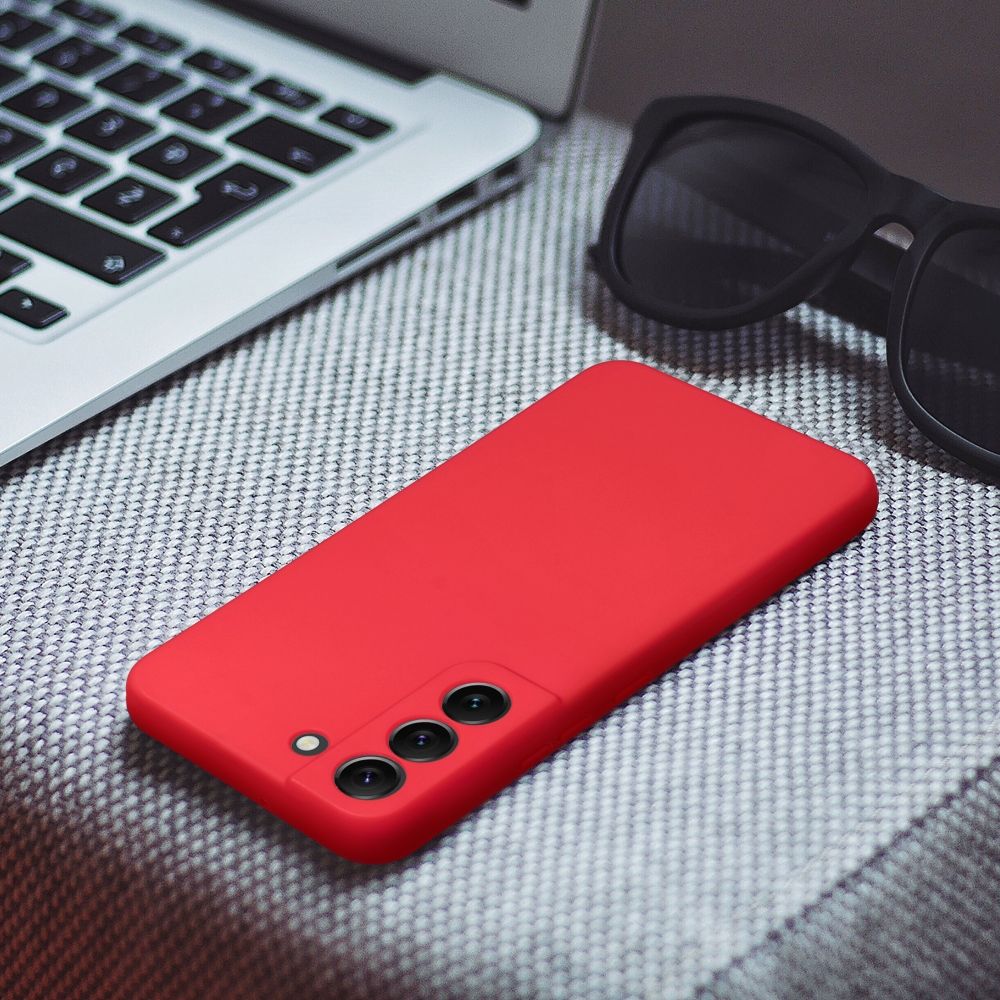 COUVERCLE POUR SAMSUNG GALAXY A25 5G HEYCASE SOUPLE ROUGE
