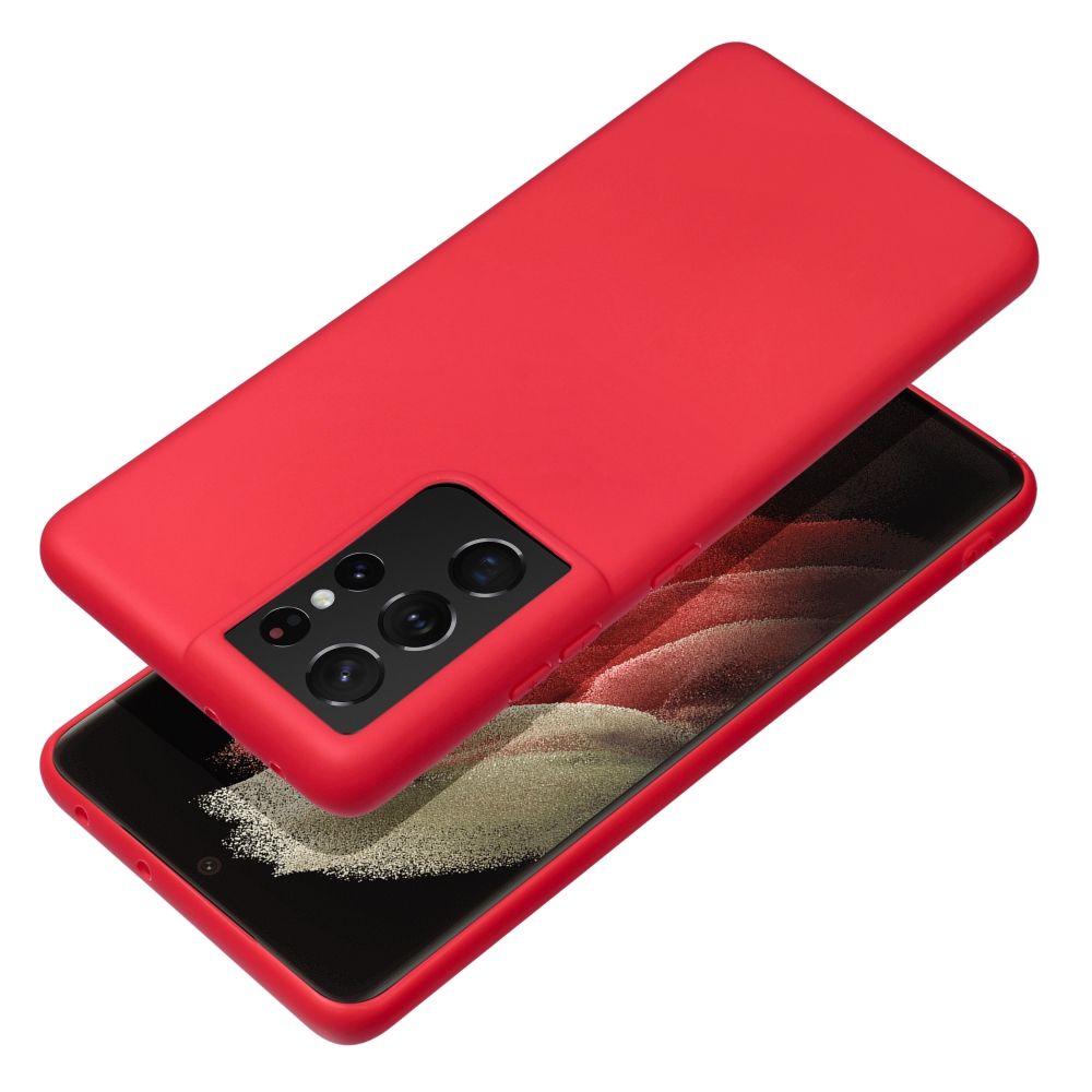 COUVERCLE POUR SAMSUNG GALAXY A35 5G HEYCASE SOUPLE ROUGE