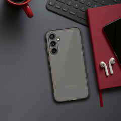 COUVERCLE POUR SAMSUNG GALAXY A05S HEYCASE ULTRA MINCE NOIR MATTE