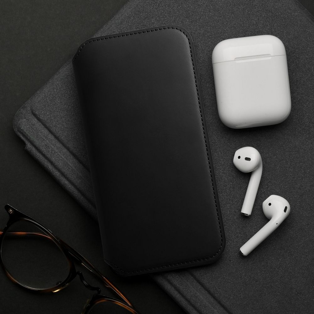 COUVERTURE DE LIVRE POUR SAMSUNG GALAXY A15 5G HEYCASE WALLET BOOK NOIRE