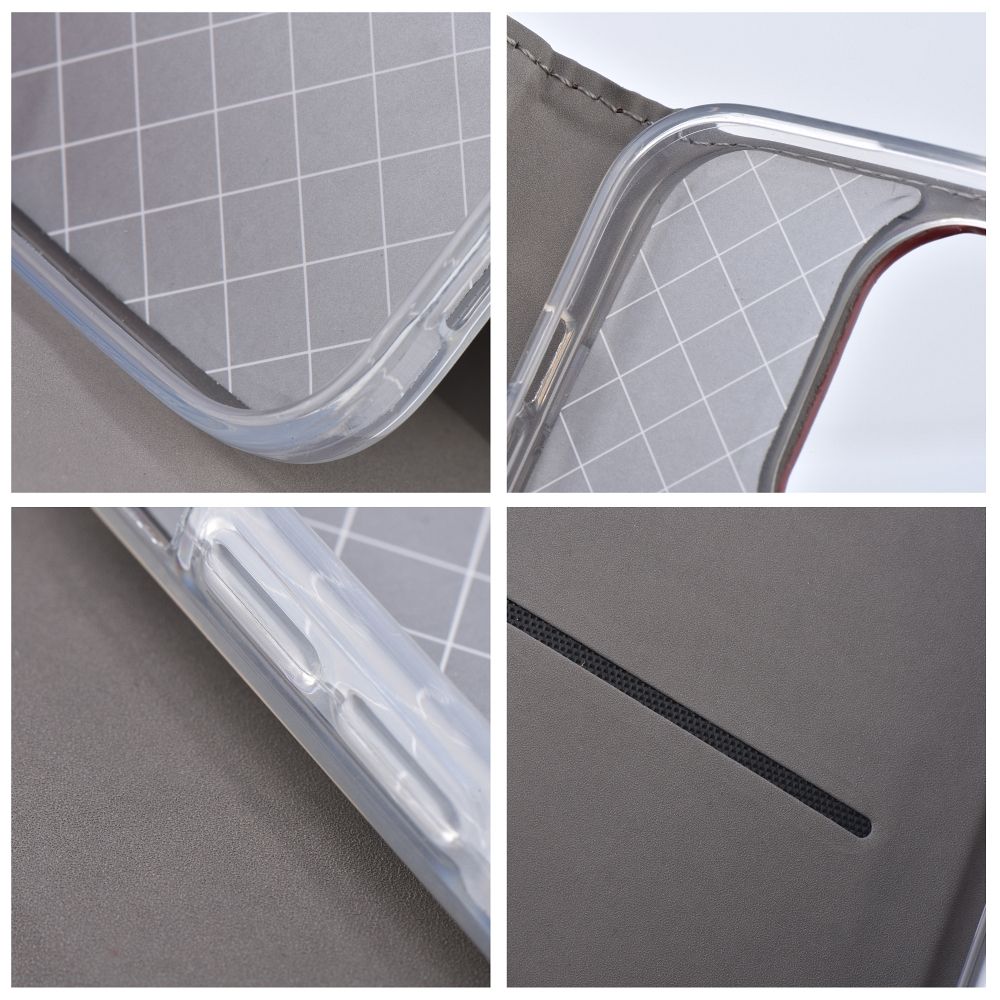 COUVERTURE DE LIVRE POUR OPPO A79 5G HEYCASE PORTEFEUILLE BURGONDIE