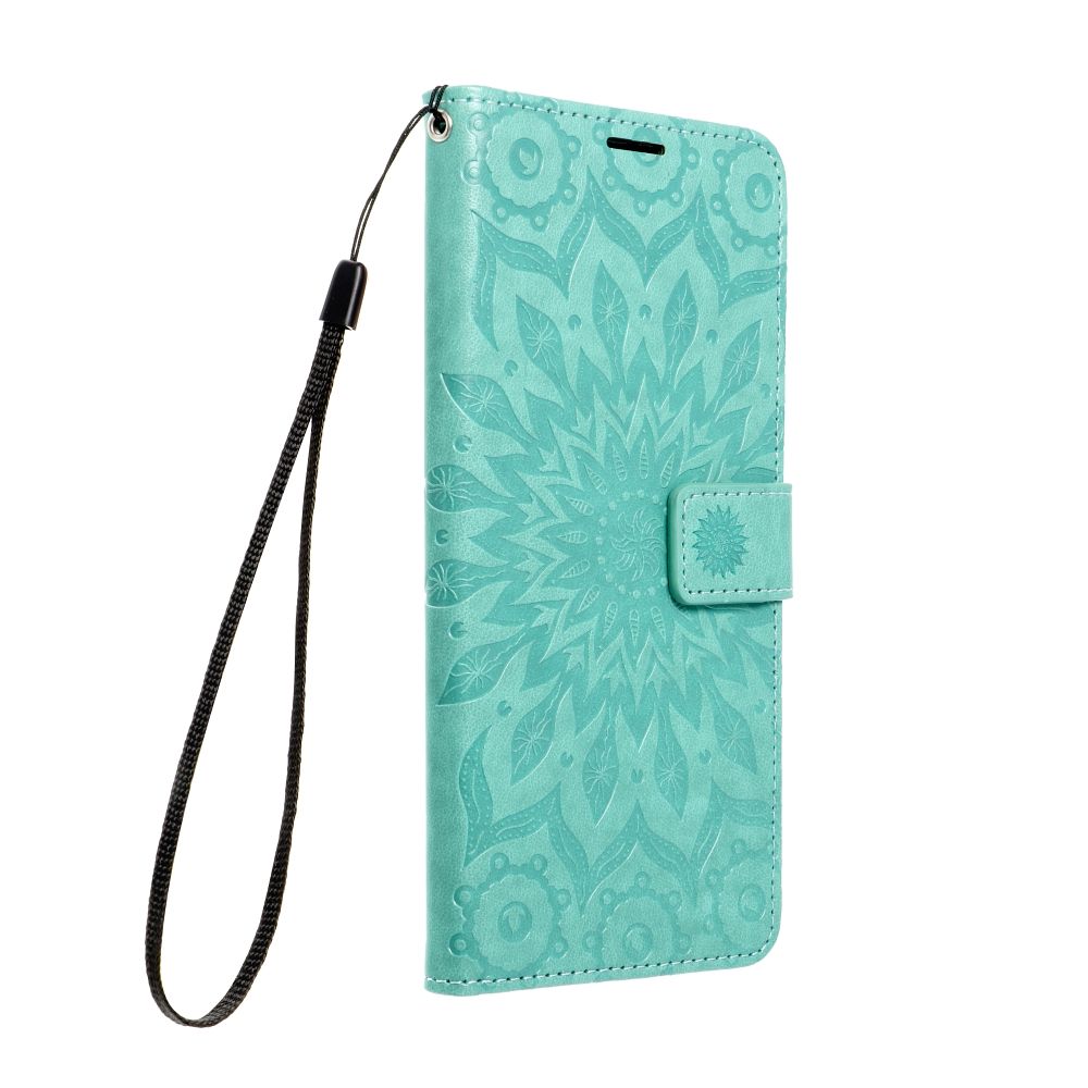 COUVERTURE DE LIVRE HEYCASE WALLET MANDALA SAMSUNG GALAXY A15 5G VERT