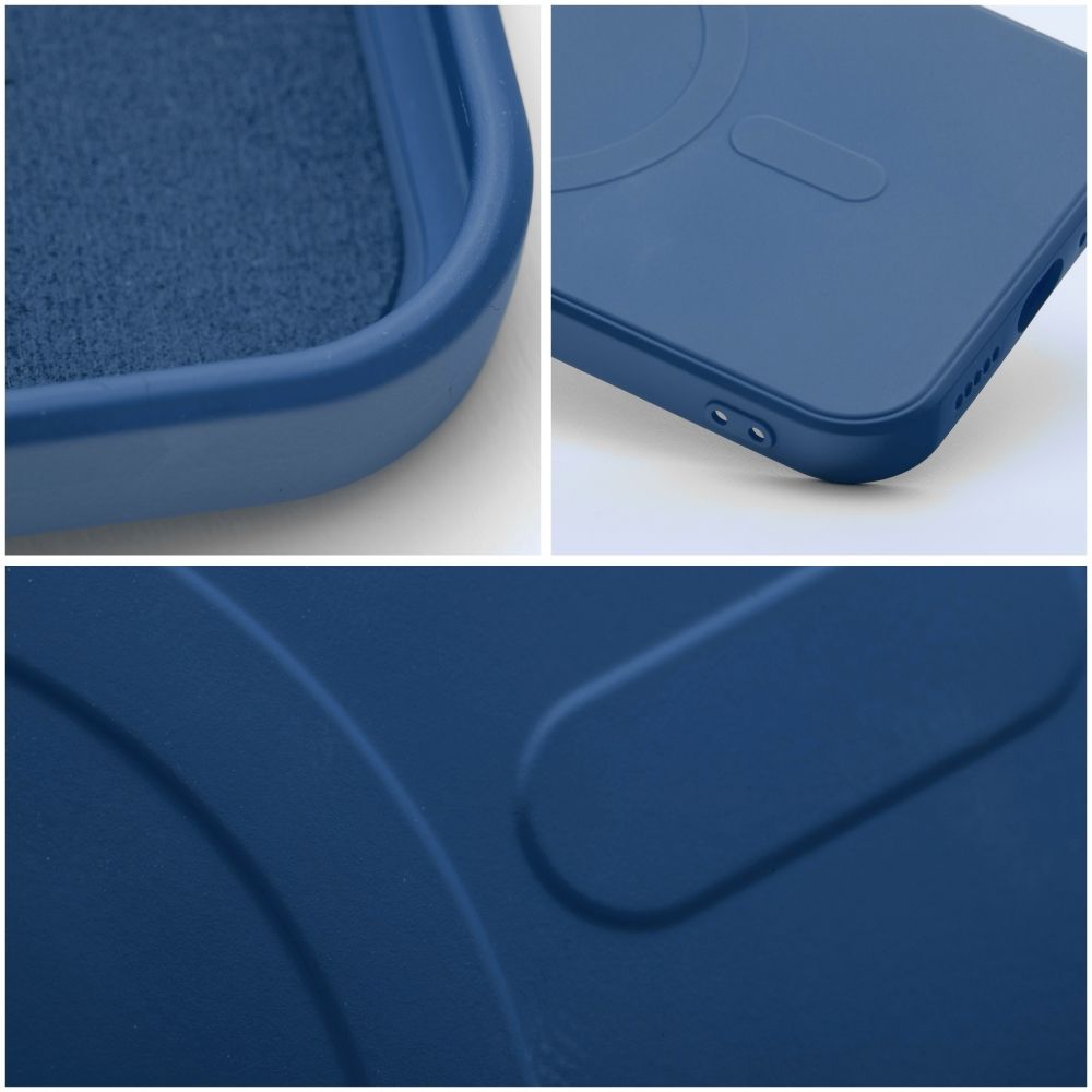 COQUE IPHONE 11 PRO HEYCASE SILICONE MAG MAGSAFE BLEU