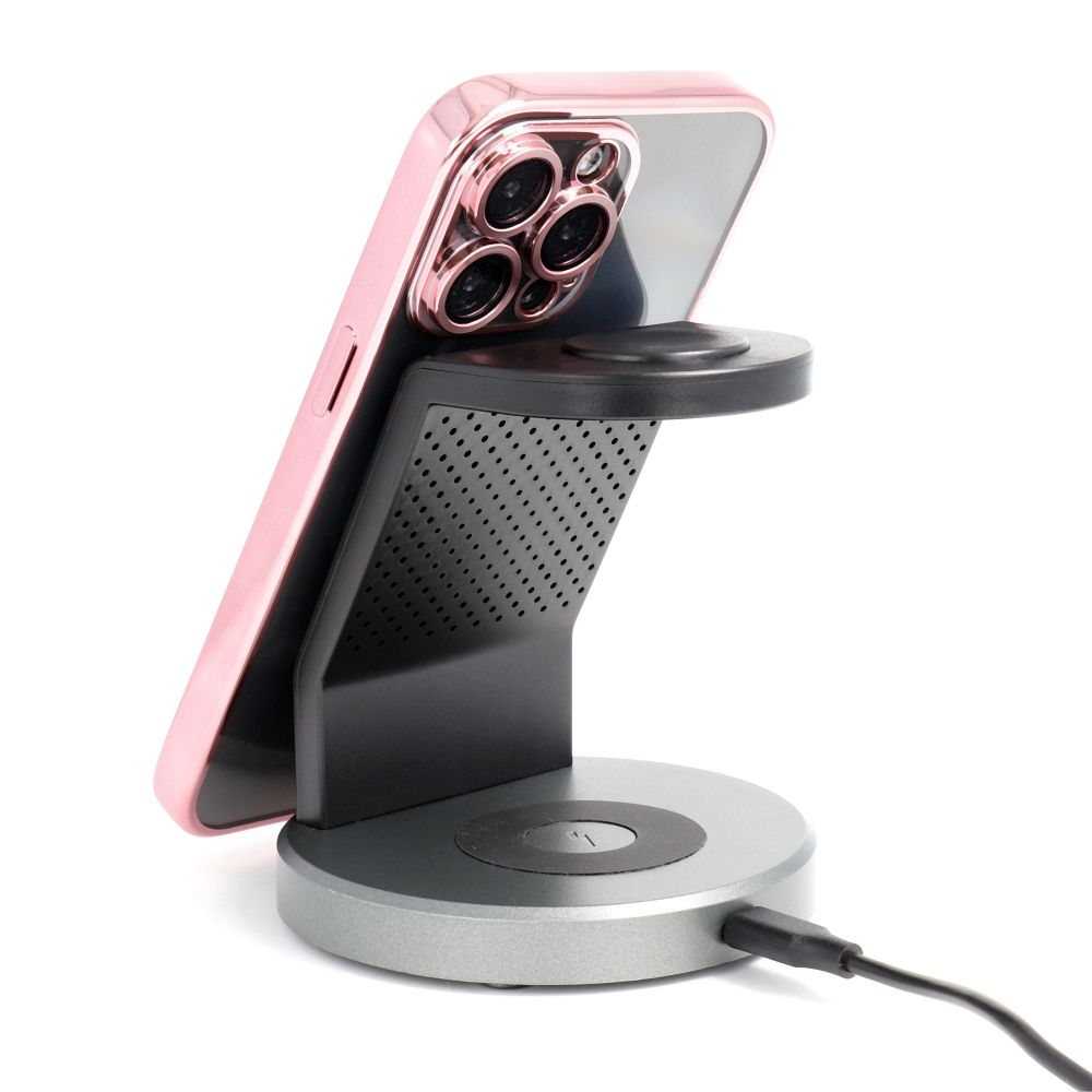 COQUE IPHONE 15 HEYCASE MAGSAFE MAG SHINE ROSE GOLD
