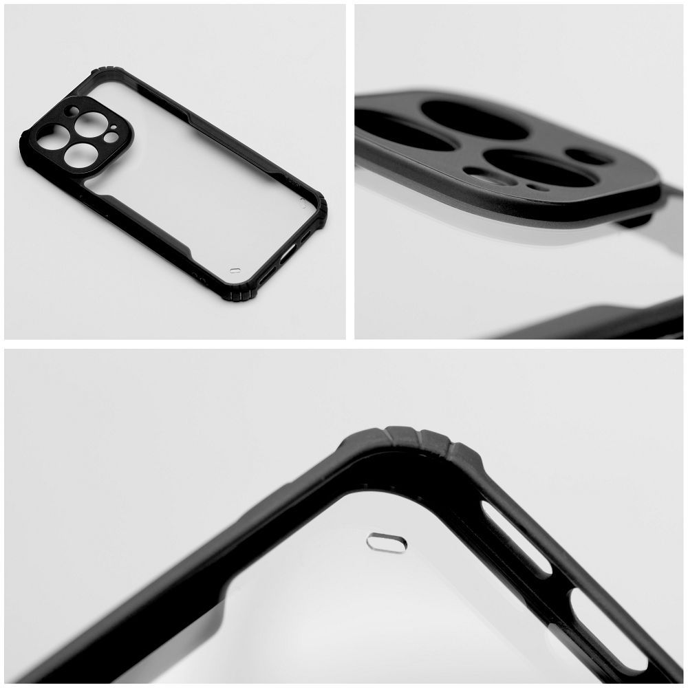 COQUE IPHONE 15 PRO MAX HEYCASE ANTI-CHUTE NOIRE