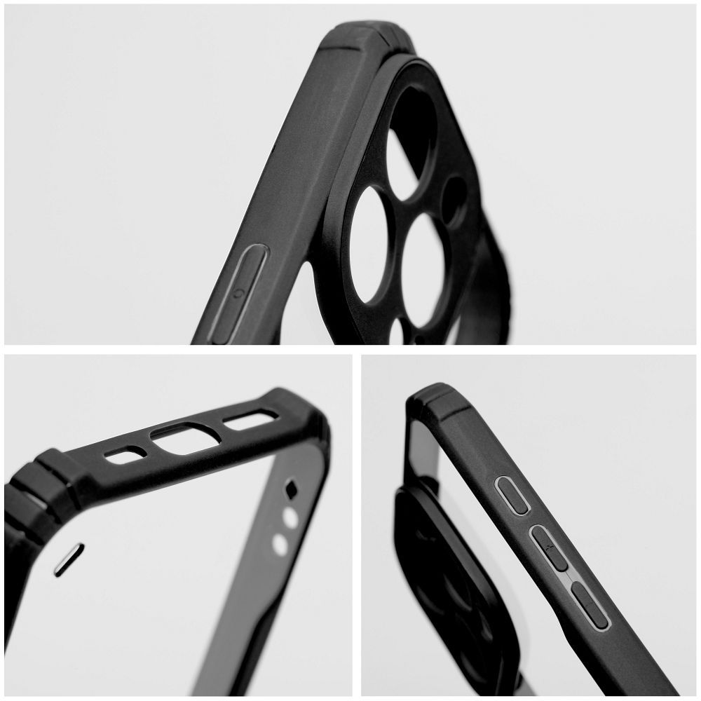 COQUE IPHONE 15 PRO MAX HEYCASE ANTI-CHUTE NOIRE