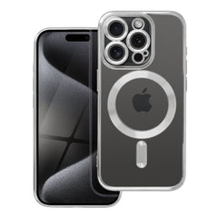 COQUE IPHONE 15 PRO MAX HEYCASE MAGSAFE MAG SHINE TITANE