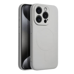 COQUE IPHONE 15 PRO MAX HEYCASE SILICONE MAG MAGSAFE TITANE