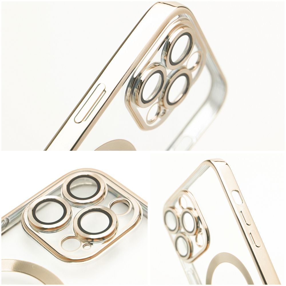 COQUE IPHONE 15 PRO MAX HEYCASE MAGSAFE MAG SHINE OR