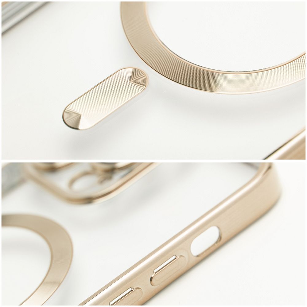 COQUE IPHONE 15 PRO MAX HEYCASE MAGSAFE MAG SHINE OR