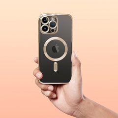 COQUE IPHONE 15 PRO MAX HEYCASE MAGSAFE MAG SHINE OR