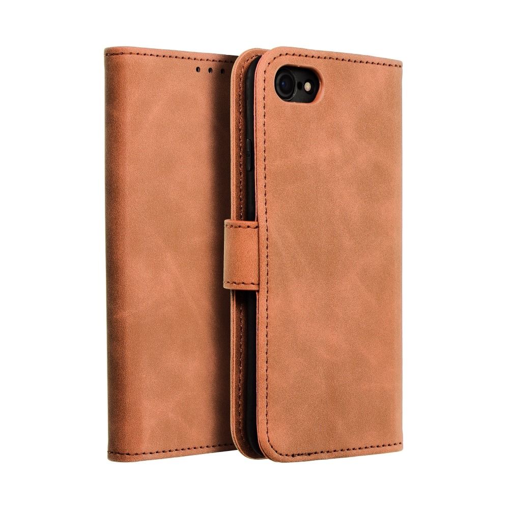 COQUE IPHONE 7 / 8 / SE 2020 / SE 2022 HEYCASE TENDER WALLET NOIR MARRON
