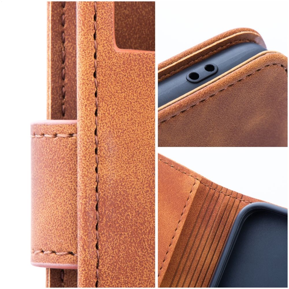 COQUE IPHONE 7 / 8 / SE 2020 / SE 2022 HEYCASE TENDER WALLET NOIR MARRON